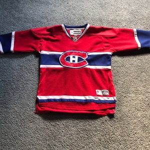Reebok Authentic Montreal Canadiens Jersey